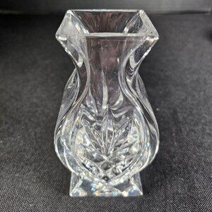 Waterford Crystal 7" Tall Athens Posy Vase Cut Arch Design Arch Design Retired